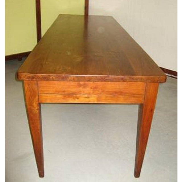 Antique Rectangular Table in Elm, Italy, Early 19th Century For Sale - Image 12 of 13