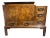 This striking antique hibachi cabinet is a rare piece of Japanese history & culture that features exceptional...
