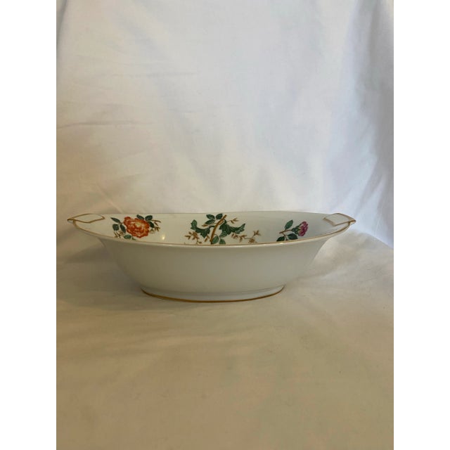Beautiful vintage Mikado China oval serving bowl “ made in occupied japan”. Minor wear on gold trim; excellent vintage...