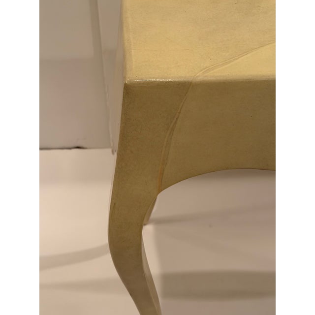 French Directoire Style Lacquered Parchment Writing Desk For Sale - Image 15 of 18