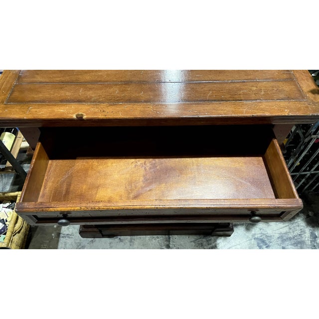 Wood Vintage European Inlaid Wood Wine Storage Cabinet For Sale - Image 7 of 10