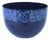Kaj Franck for Finel Arabia Finnish Cobalt Enamel Steel Bowl 8.25" For Sale