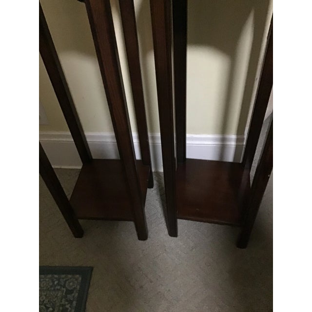 Traditional Lane Wood Plant Stands- a Pair For Sale In Cleveland - Image 6 of 12