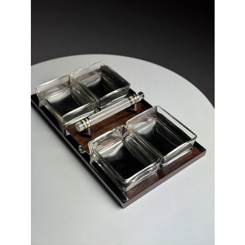 Brown Art Deco Style Snack Bowl For Sale - Image 8 of 16