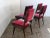 Mid-Century Velvet Dining Chairs, 1950s, Set of 4 For Sale - Image 6 of 7
