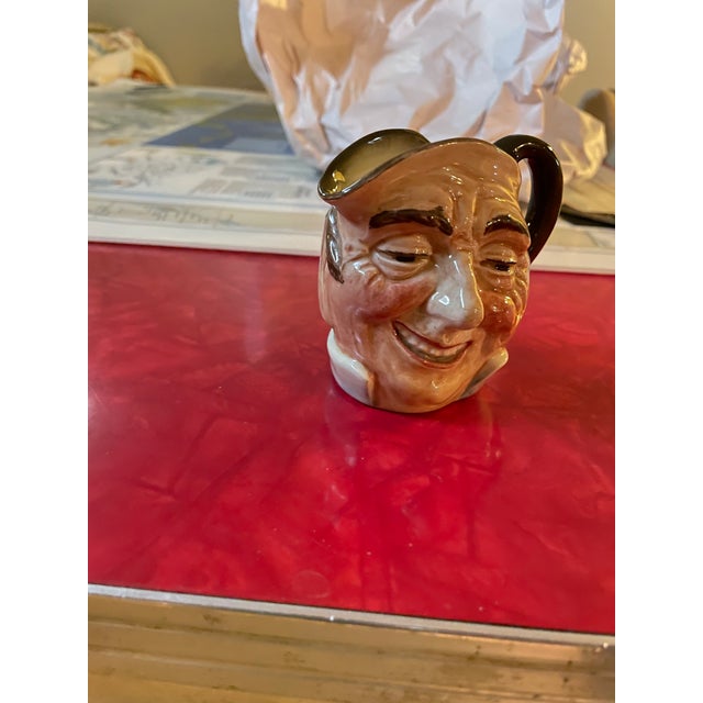 Renaissance Early 21st Century Royal Doulton Mini Toby Mug- Farmer John For Sale - Image 3 of 6