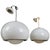 Bud Grande Pendant Lamps by Guzzini, 1960s, Set of 2 For Sale - Image 9 of 9