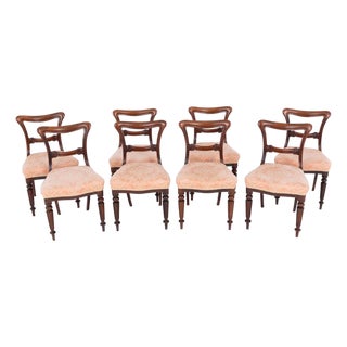 19th Century William IV Dining Chairs, Set of 8 For Sale