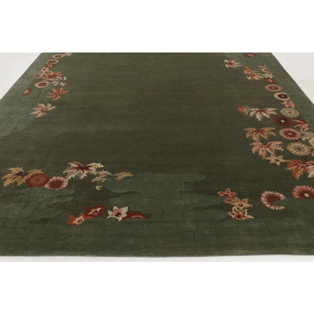 Art Deco Contemporary Oversized Chinese Art Deco Style Wool Rug by Rug & Kilim, India For Sale - Image 3 of 10