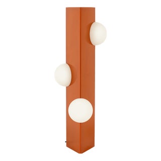 Medium Sfera Orange Glaze Lamp from Pulpo For Sale