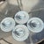 Wedgwood Queensware 20 piece place service for 4. This is a beautiful set of dishes that has a light blue body which...