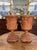 Mid Twentieth Century Neoclassical Italian Style Terracotta Footed Urns With Raised Relief of Classic Greek Scenery / Women, a Pair For Sale - Image 9 of 9