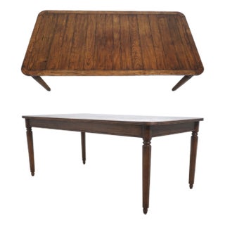 Guy Chaddock Distressed Finish Dining Room Table For Sale