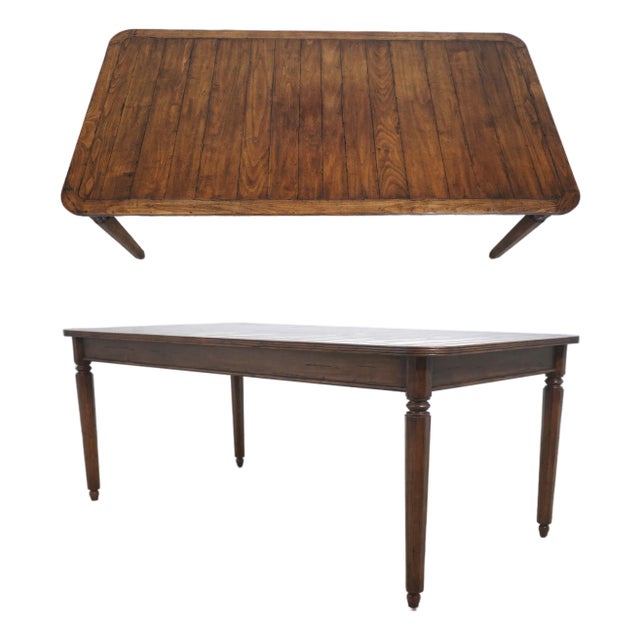 Guy Chaddock Distressed Finish Dining Room Table For Sale