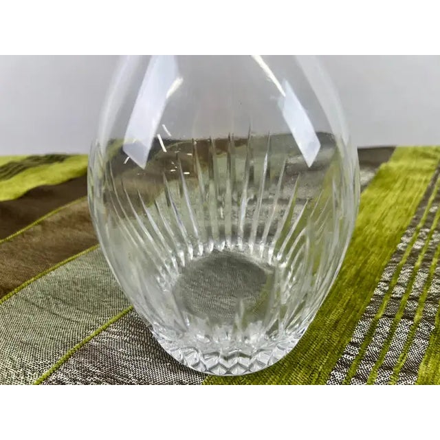 Baccarat Rare Baccarat Crystal France Massena Liquor & Whiskey Decanter With Stopper For Sale - Image 4 of 10