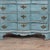 Wood 19th Century Danish Oak Blue Painted Secretary Bureau For Sale - Image 7 of 8