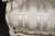 19th C Pair Louis XVI Style Creme Painted With Gilt Accent Bergere Chairs For Sale - Image 11 of 14