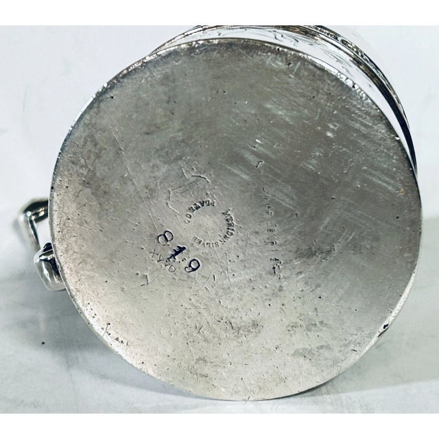 Late 19th Century Meriden Silver Plate Co. Quadruple Plate Mug/Tankard For Sale - Image 5 of 6