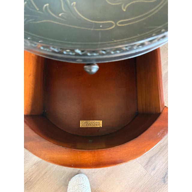 1990s Theodore Alexander Armoury Table For Sale - Image 9 of 10