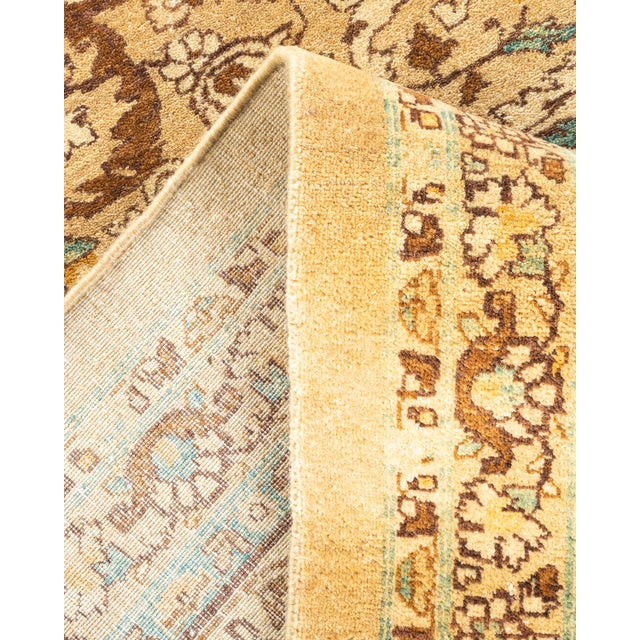 Mogul, One-of-a-Kind Hand-Knotted Area Rug - Yellow, 8' 3" x 10' 8" For Sale In New York - Image 6 of 8