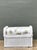 Vintage Braided White Rattan Ottoman For Sale - Image 12 of 12