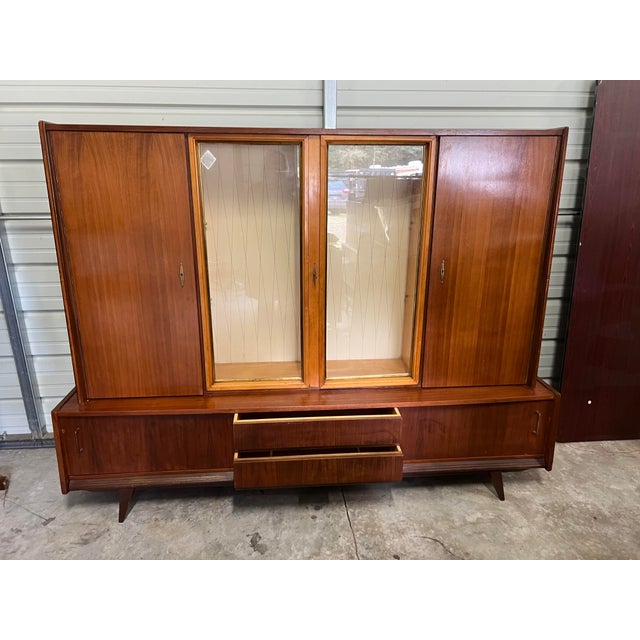 1960s Mid-Century European Display/Storage Cabinet | Chairish