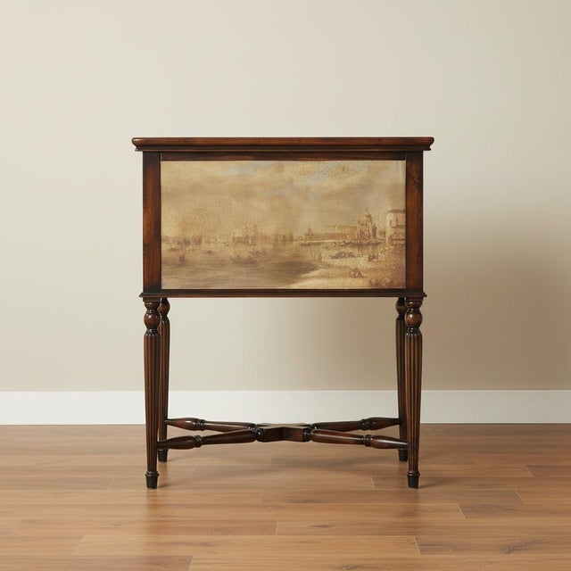 Theodore Alexander Theodore Alexander Italian West Indies Style Arcadia Accent Side Table For Sale - Image 4 of 6