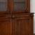 Wood Early 20th Century French Oak Bookcase Cabinet With Glass Doors For Sale - Image 7 of 13