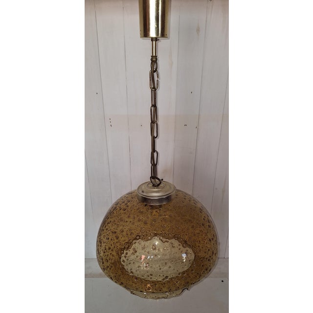 Vintage Hanging Lamp by Marbach Elektronik, 1970s For Sale - Image 4 of 9