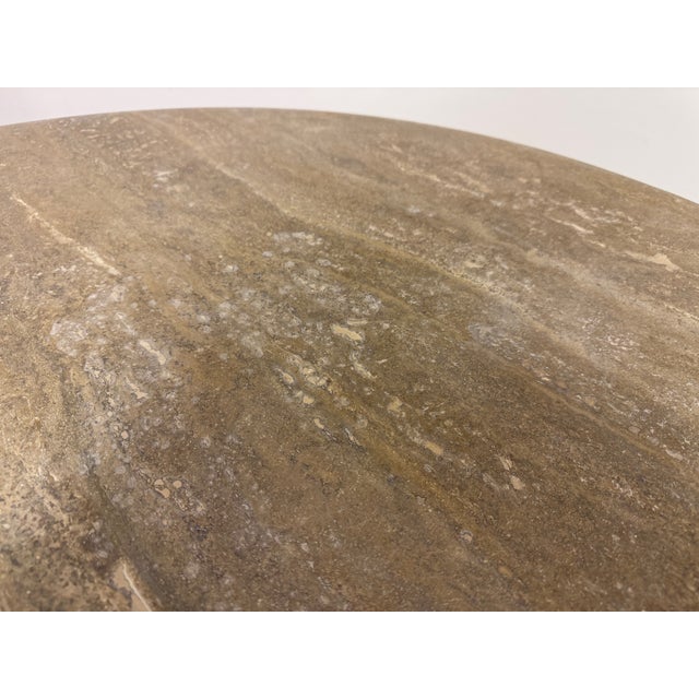 Italian Travertine Dining Table, 2010s For Sale - Image 12 of 13