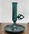 Vintage Oxidized Brass Candlestick With Candle Push Handle For Sale - Image 11 of 12