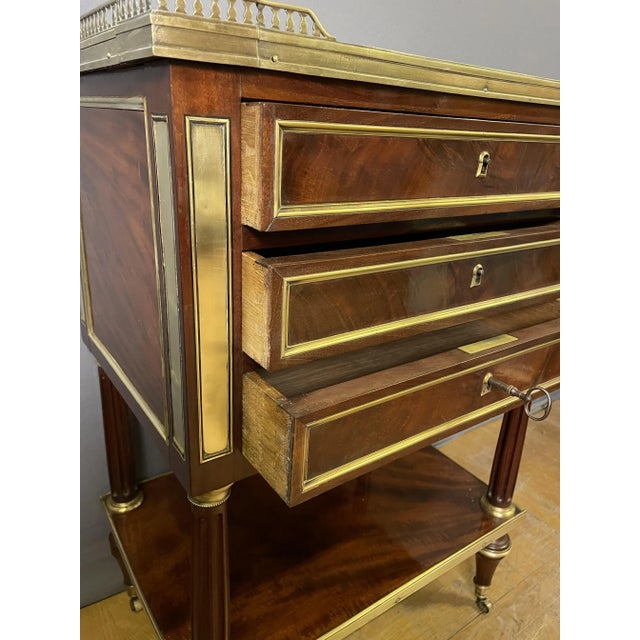 Directoire Chiffonnière Table, 1820s For Sale - Image 6 of 11