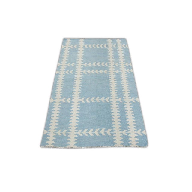 Early 21st Century Oriental Hand Knotted Rug Turkish Kilim 2'9" x 4'7" For Sale - Image 5 of 5