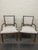 Vintage Regency Style Upholstered Armchairs—A Pair For Sale - Image 4 of 11