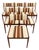 Vintage Danish Dining Chairs by Johannes Andersen for Uldum Møbelfabrik, 1960s, Set of 6 For Sale