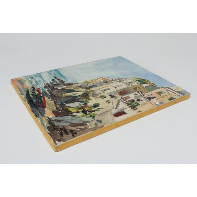 Minori, Italy, 1962, Oil on Canvas For Sale - Image 12 of 14