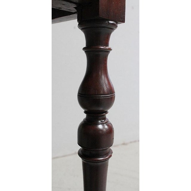 Brown Small Early 19th Century Louis XIV Style Walnut Table For Sale - Image 8 of 18
