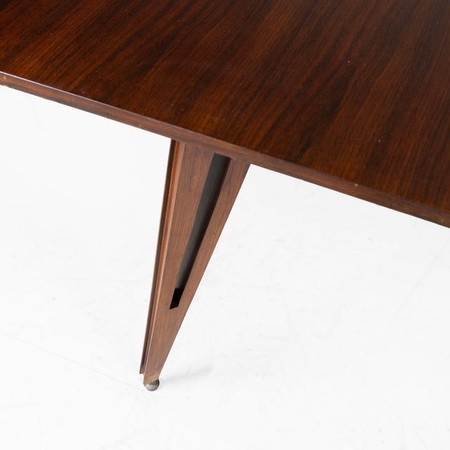 Mid-Century Extendable Wooden Table, 1950s For Sale - Image 13 of 18