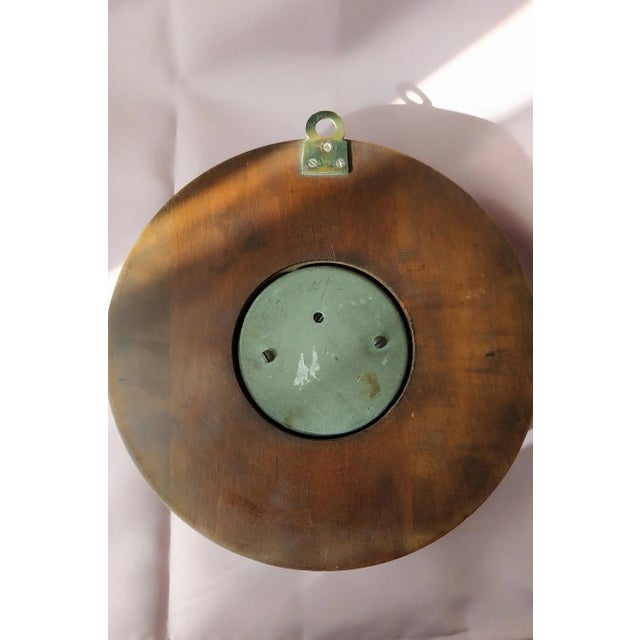 Late 19th Century Antique French Skeleton Dial Aneroid Barometer - Lg Hallmark For Sale - Image 4 of 7