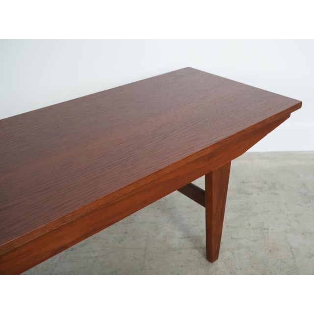 Wood Danish Oak Lowboard, Denmark, 1970s For Sale - Image 7 of 10