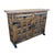 Spanish Rustic Sideboard with Hand-Carved Panels and Original Iron Hardware, 1960 For Sale - Image 10 of 10