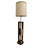 This Mid-Century Modern Walnut Brass Sea Shell Table Lamp with its original drum shade is a stunning vintage piece from...