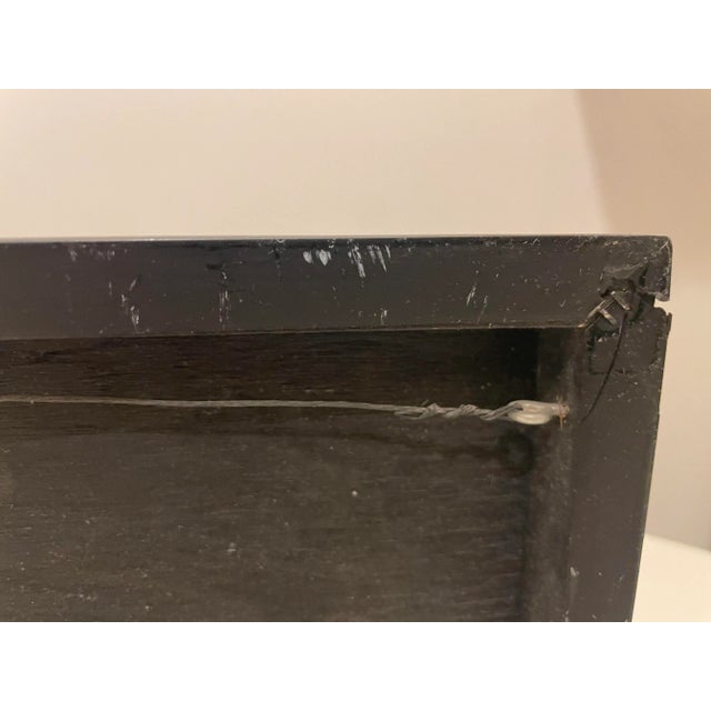 1970s Bernard Rohne Vintage Acid Etched Metal Artwork For Sale - Image 10 of 11