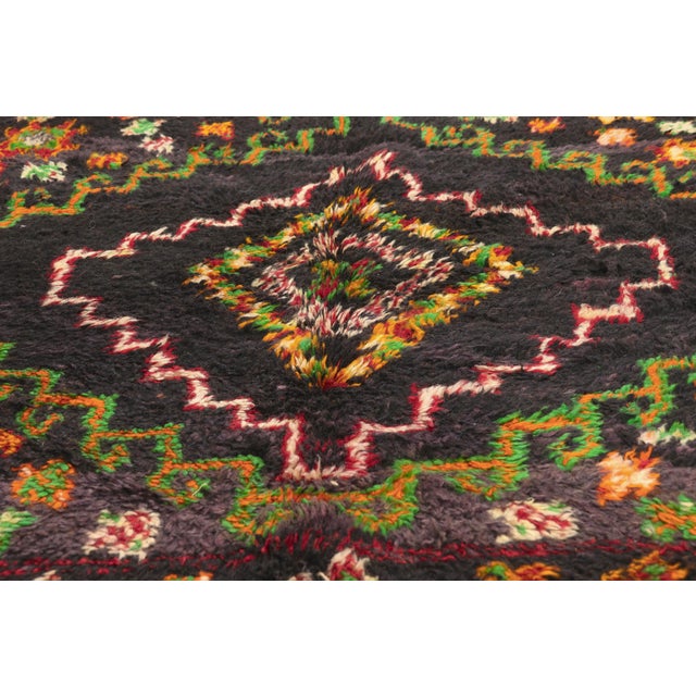 Late 20th Century Vintage Beni M'Guild Moroccan Rug, 05'07 X 09'10 For Sale - Image 5 of 10
