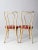 Cream Antique Painted Bentwood Cafe Chairs Pair For Sale - Image 8 of 12