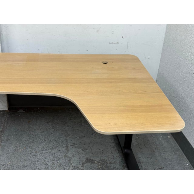 2010s Ikea Bekant Corner Desk For Sale - Image 5 of 12