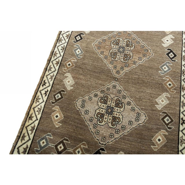 Hand-Knotted Gabbeh Rug For Sale - Image 5 of 11
