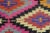 Cerise Mid 20th Century Turkish Antalya Kilim Rug-6′8″ × 9′1″ For Sale - Image 8 of 13