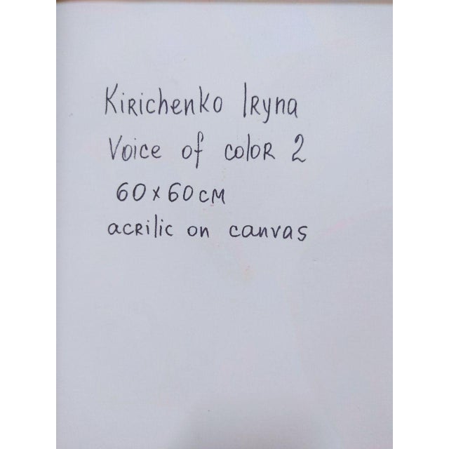 Iryna Kirichenko Female Portrait Original Acrylic Painting on Canvas For Sale - Image 4 of 7
