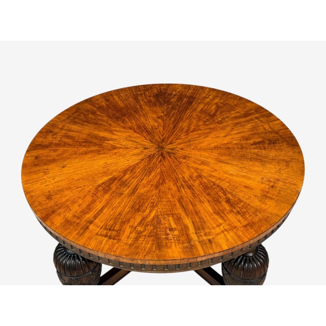 Wood Ab Slutarps Möbelindustri, Swedish Grace, Coffee Table, Mahogany, Sweden, 1930s For Sale - Image 7 of 12